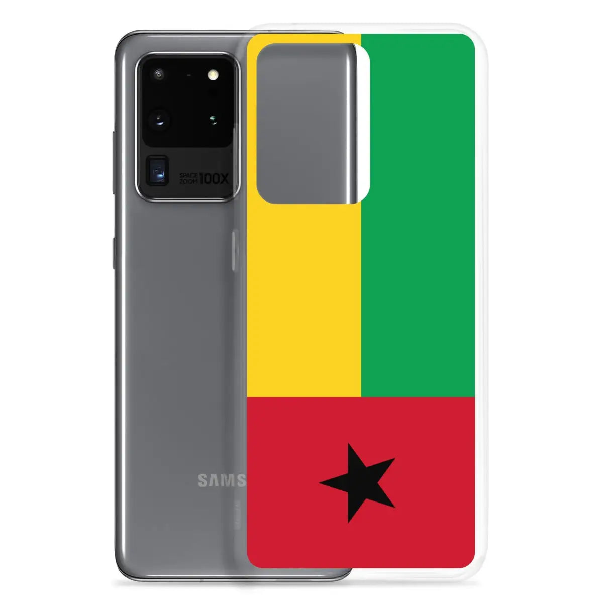 Coque téléphone drapeau de la guinée-bissau - pixelforma