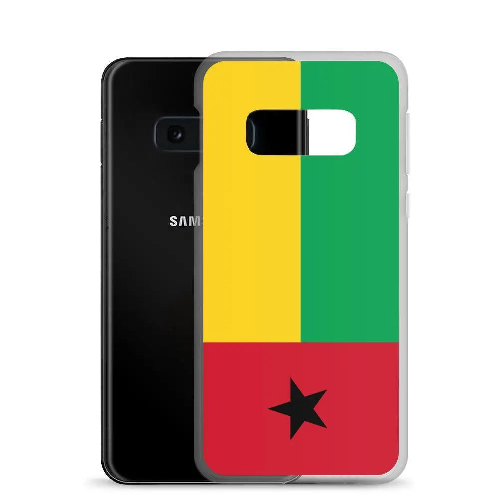 Coque téléphone drapeau de la guinée-bissau - pixelforma