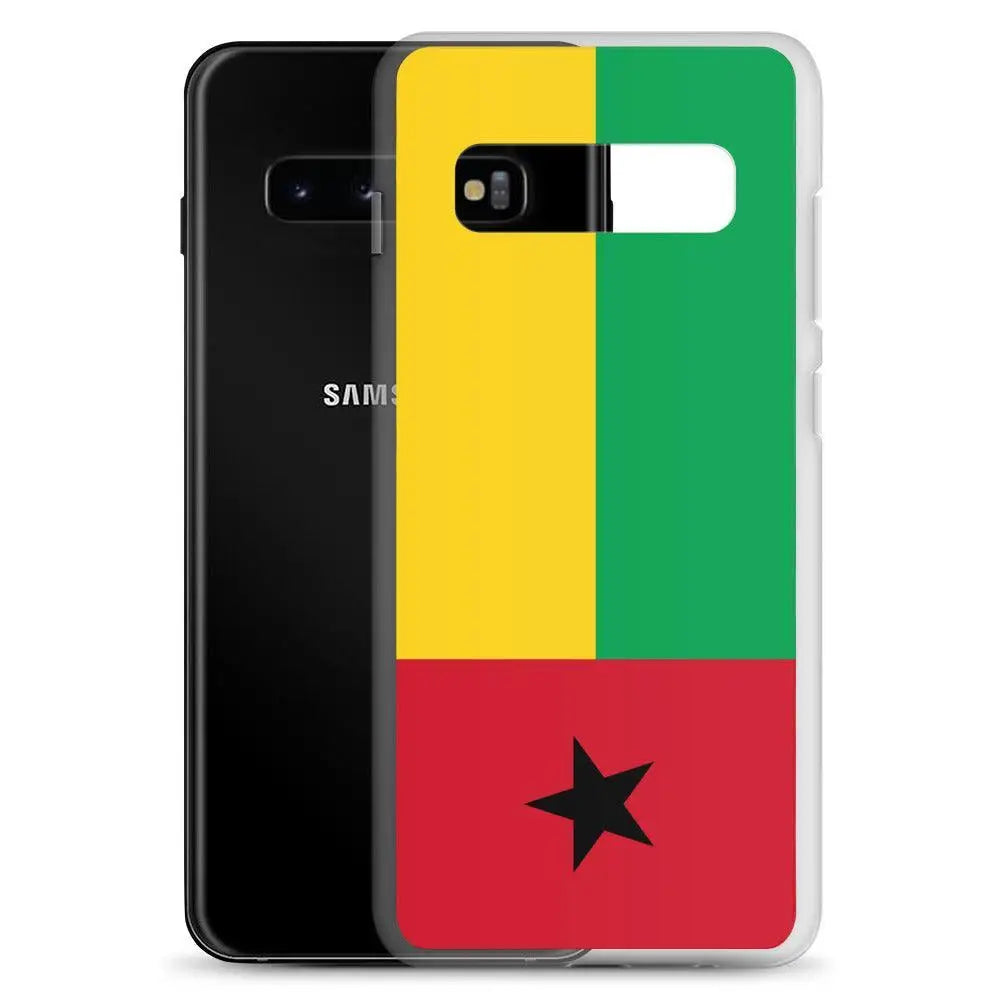 Coque téléphone drapeau de la guinée-bissau - pixelforma