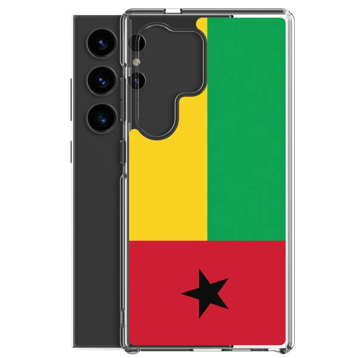 Coque téléphone drapeau de la guinée-bissau - pixelforma