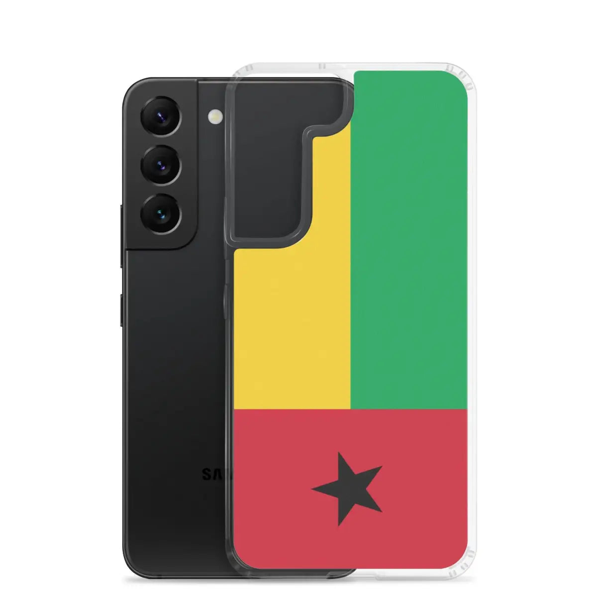 Coque téléphone drapeau de la guinée-bissau - pixelforma