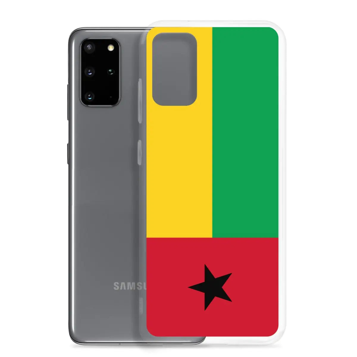 Coque téléphone drapeau de la guinée-bissau - pixelforma
