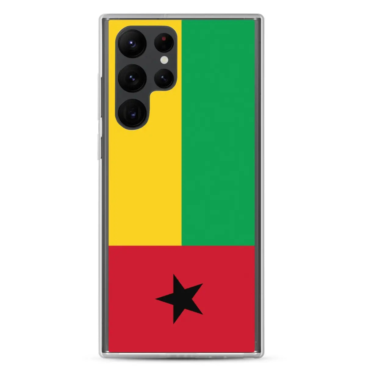 Coque téléphone drapeau de la guinée-bissau - pixelforma