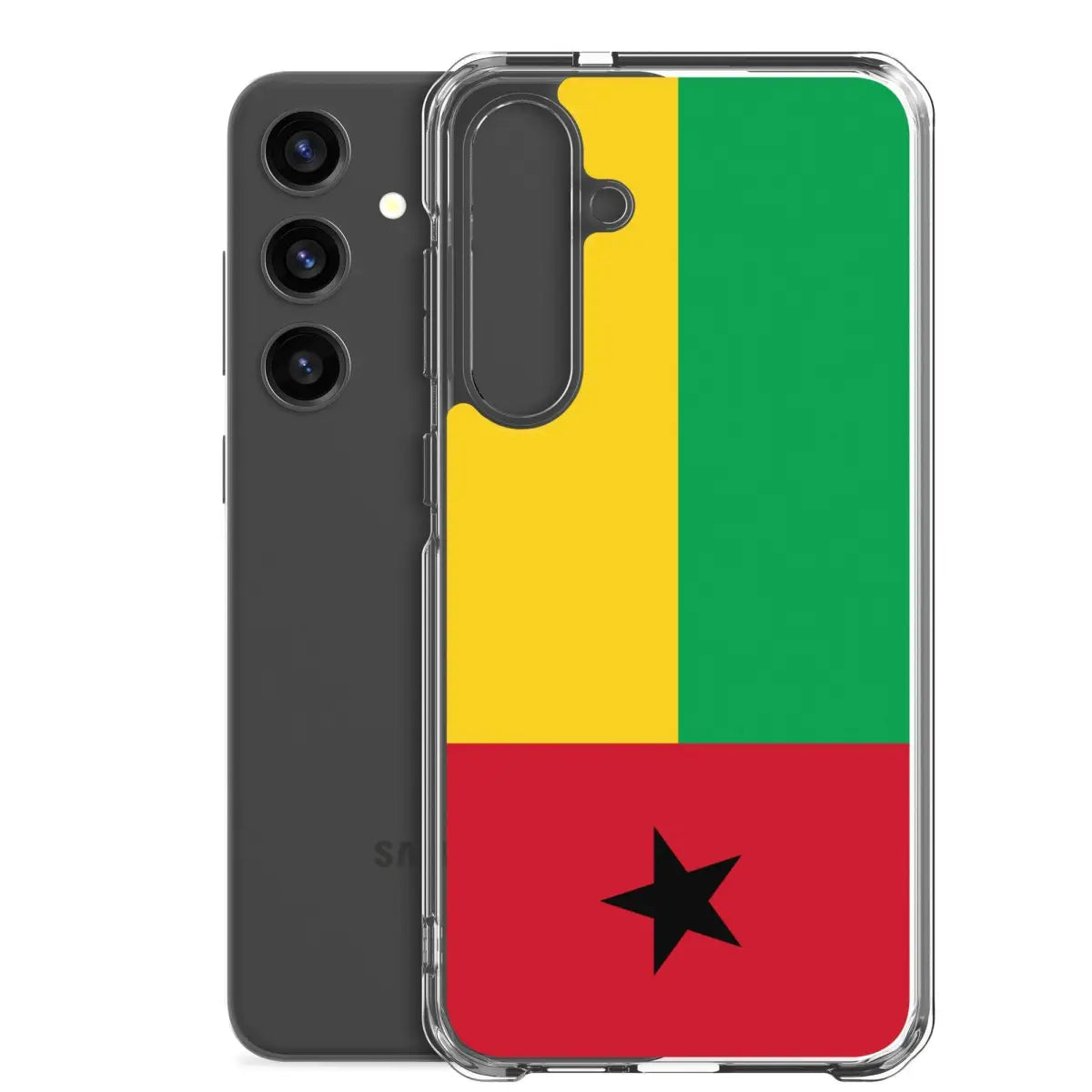 Coque téléphone drapeau de la guinée-bissau - pixelforma