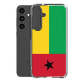 Coque téléphone drapeau de la guinée-bissau - pixelforma