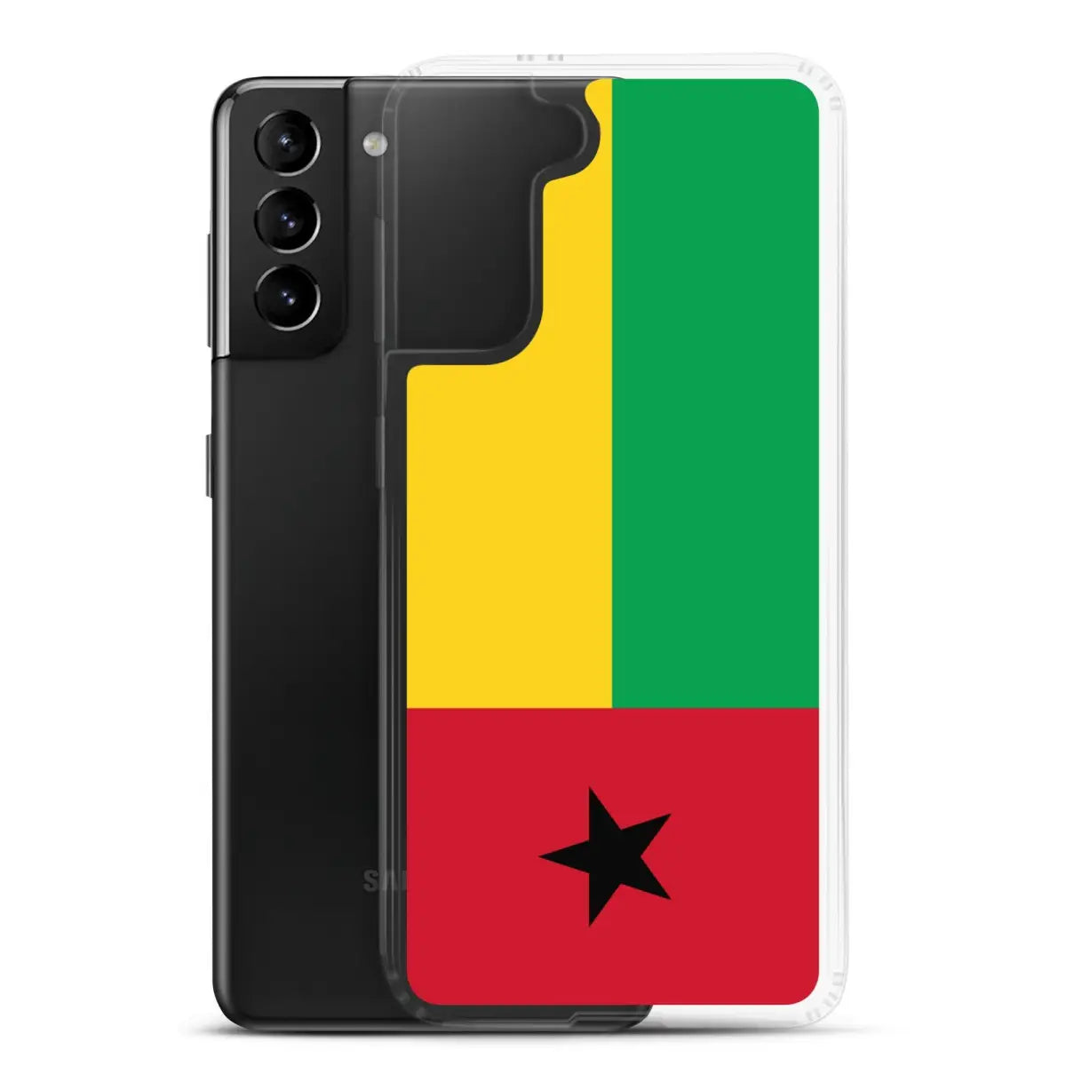 Coque téléphone drapeau de la guinée-bissau - pixelforma