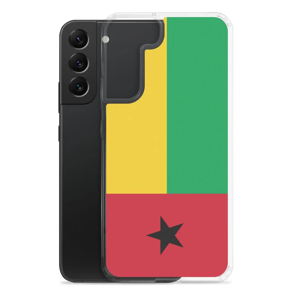 Coque téléphone drapeau de la guinée-bissau - pixelforma