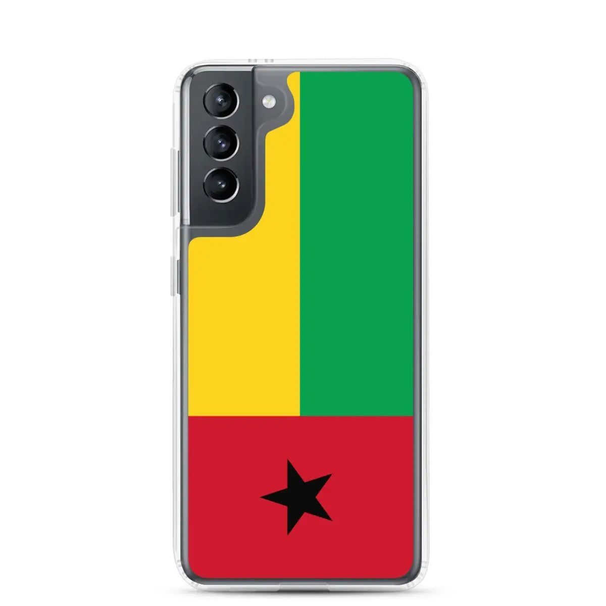 Coque téléphone drapeau de la guinée-bissau - pixelforma