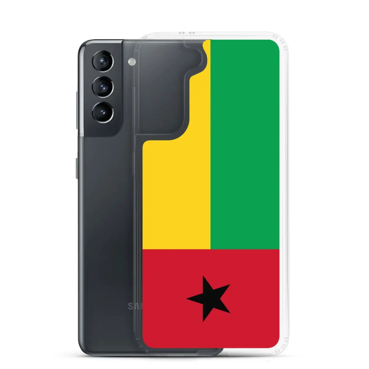 Coque téléphone drapeau de la guinée-bissau - pixelforma