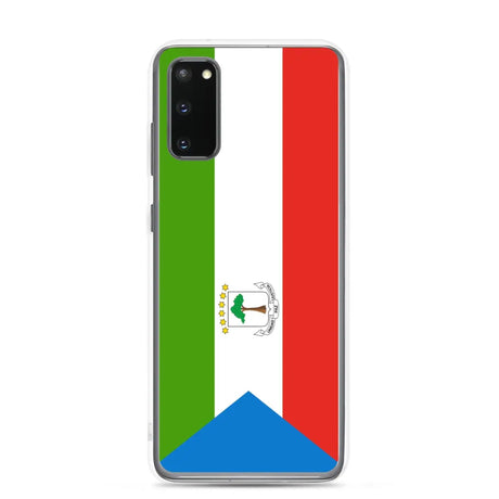 Coque téléphone drapeau de la guinée équatoriale - pixelforma
