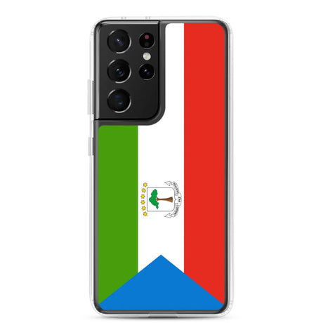 Coque téléphone drapeau de la guinée équatoriale - pixelforma