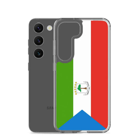 Coque téléphone drapeau de la guinée équatoriale - pixelforma