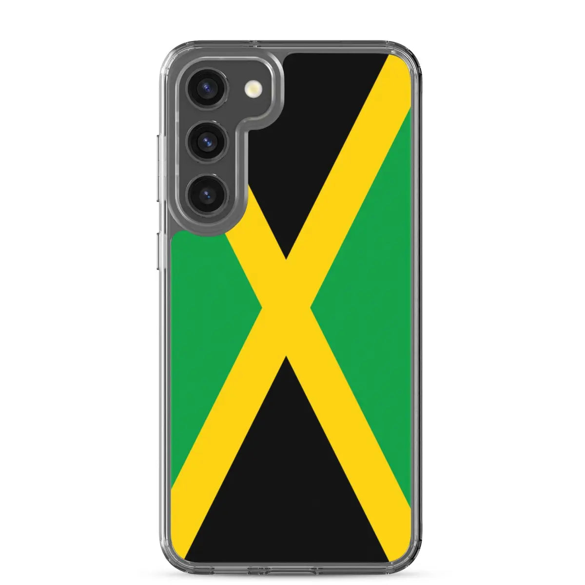 Coque téléphone drapeau de la jamaïque - pixelforma