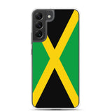 Coque téléphone drapeau de la jamaïque - pixelforma