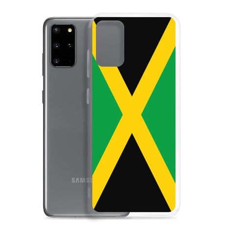 Coque téléphone drapeau de la jamaïque - pixelforma