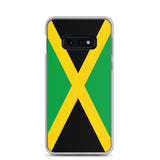Coque téléphone drapeau de la jamaïque - pixelforma