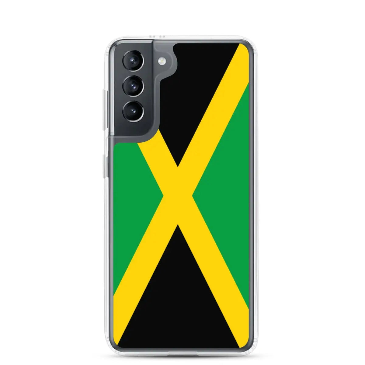 Coque téléphone drapeau de la jamaïque - pixelforma