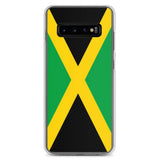 Coque téléphone drapeau de la jamaïque - pixelforma