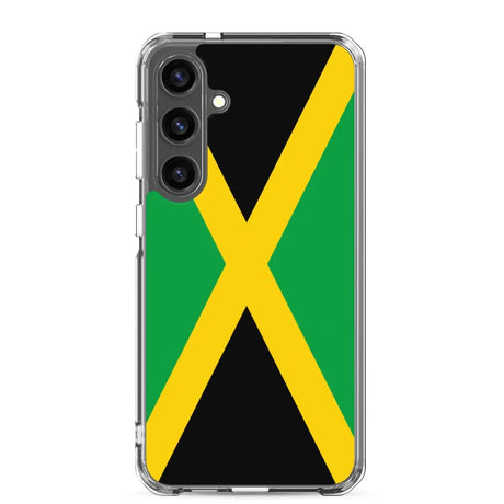 Coque téléphone drapeau de la jamaïque - pixelforma