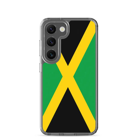 Coque téléphone drapeau de la jamaïque - pixelforma