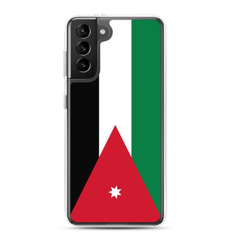 Coque Téléphone Drapeau de la Jordanie - Pixelforma