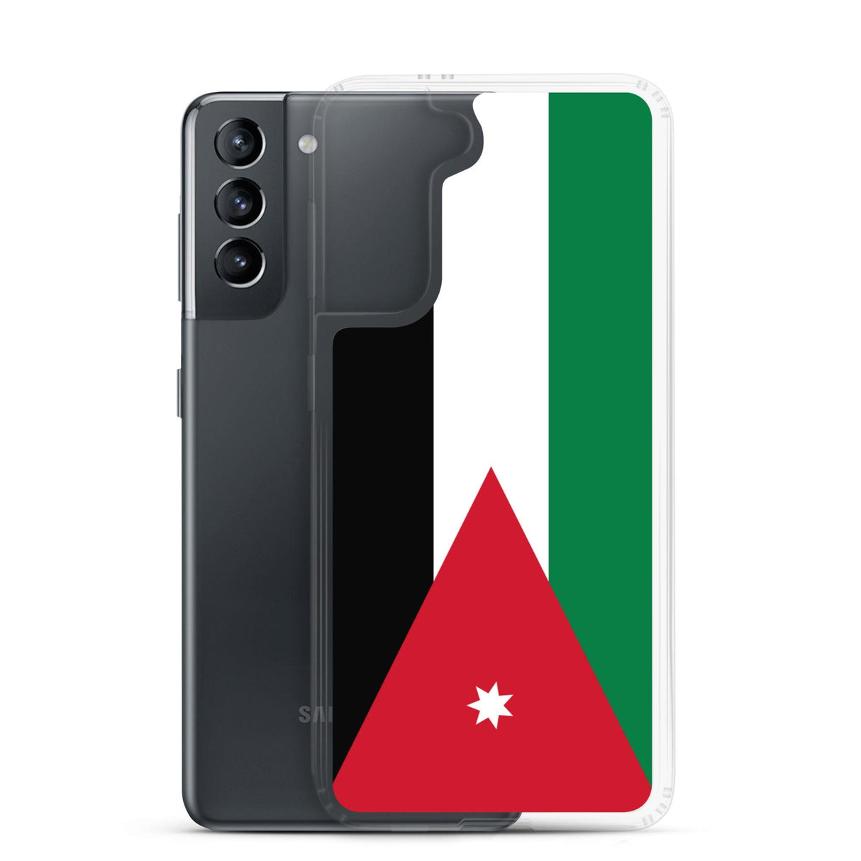 Coque Téléphone Drapeau de la Jordanie - Pixelforma