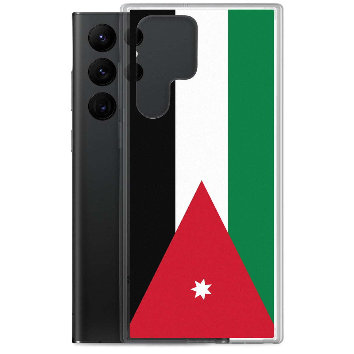 Coque Téléphone Drapeau de la Jordanie - Pixelforma