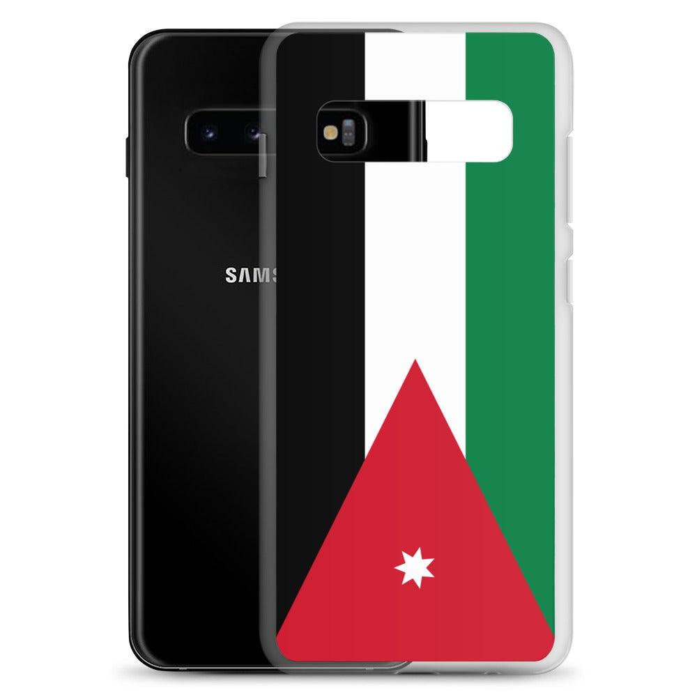 Coque Téléphone Drapeau de la Jordanie - Pixelforma