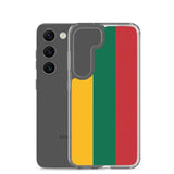 Coque téléphone drapeau de la lituanie - pixelforma
