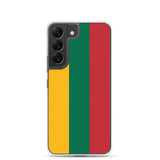 Coque téléphone drapeau de la lituanie - pixelforma