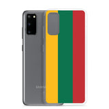 Coque téléphone drapeau de la lituanie - pixelforma