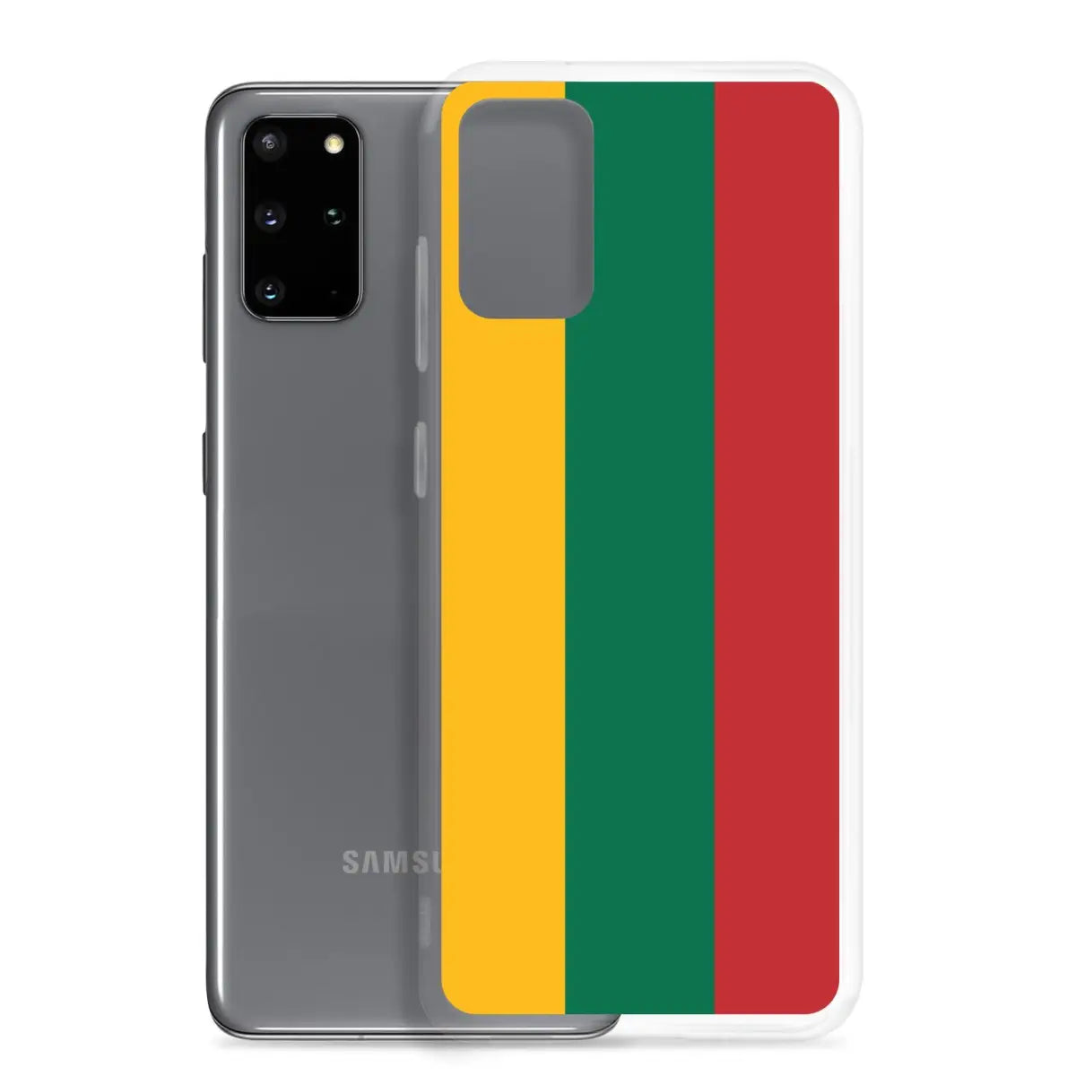 Coque téléphone drapeau de la lituanie - pixelforma