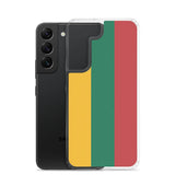 Coque téléphone drapeau de la lituanie - pixelforma