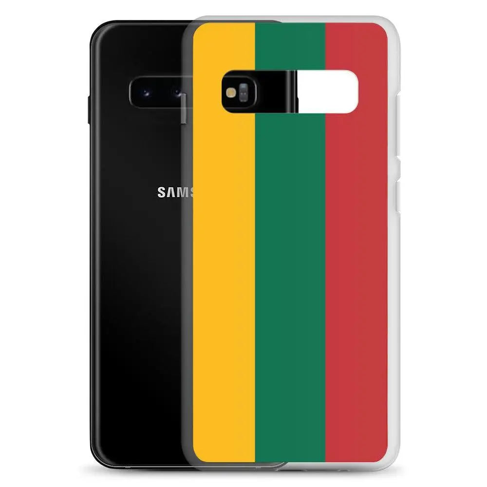 Coque téléphone drapeau de la lituanie - pixelforma
