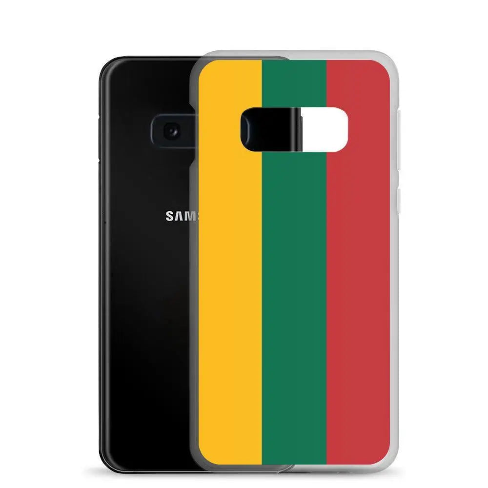 Coque téléphone drapeau de la lituanie - pixelforma