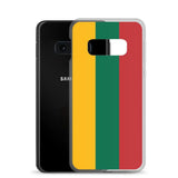 Coque téléphone drapeau de la lituanie - pixelforma