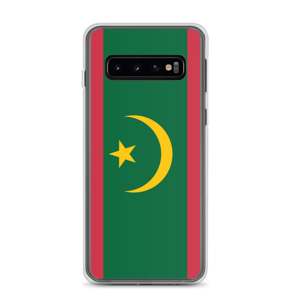 Coque Téléphone Drapeau de la Mauritanie - Pixelforma