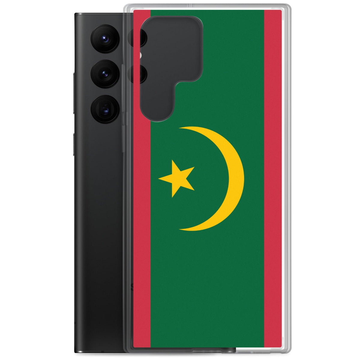 Coque Téléphone Drapeau de la Mauritanie - Pixelforma