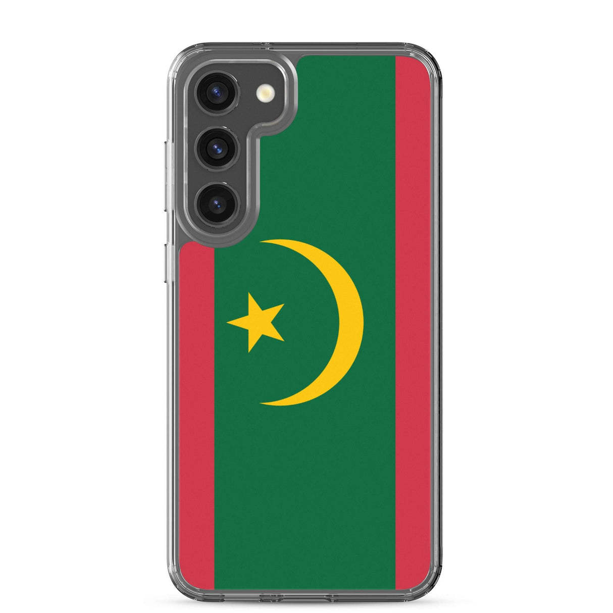 Coque Téléphone Drapeau de la Mauritanie - Pixelforma