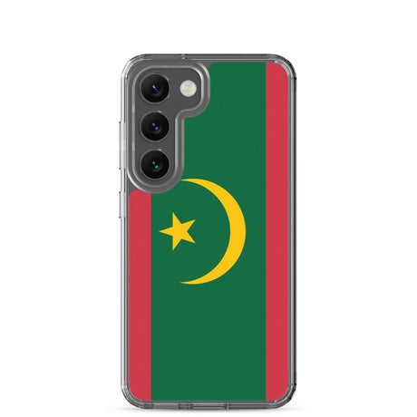 Coque Téléphone Drapeau de la Mauritanie - Pixelforma