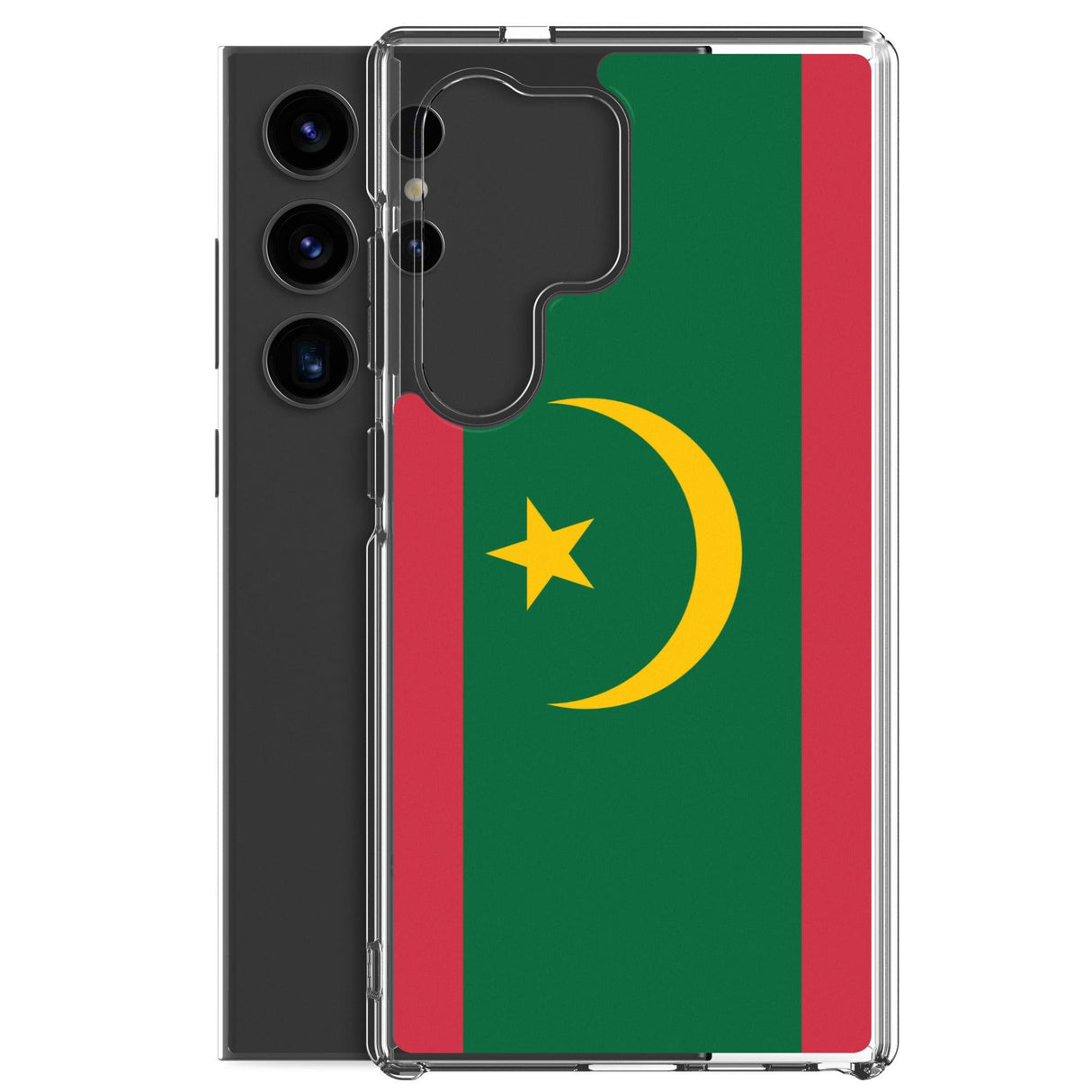 Coque Téléphone Drapeau de la Mauritanie - Pixelforma