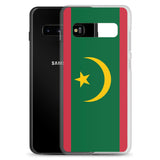 Coque Téléphone Drapeau de la Mauritanie - Pixelforma