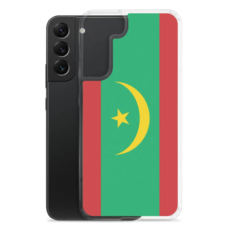 Coque téléphone drapeau de la mauritanie - pixelforma