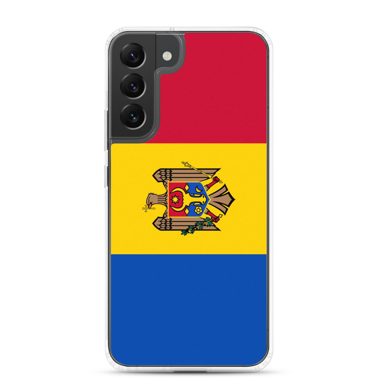 Coque Téléphone Drapeau de la Moldavie - Pixelforma