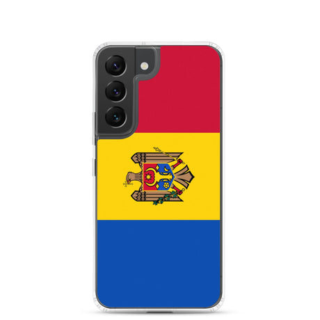 Coque Téléphone Drapeau de la Moldavie - Pixelforma