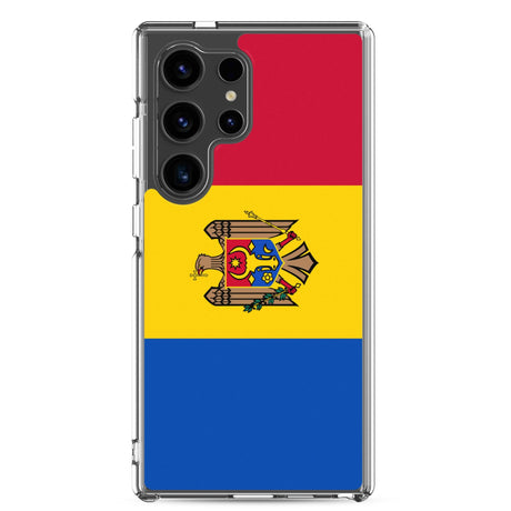 Coque Téléphone Drapeau de la Moldavie - Pixelforma