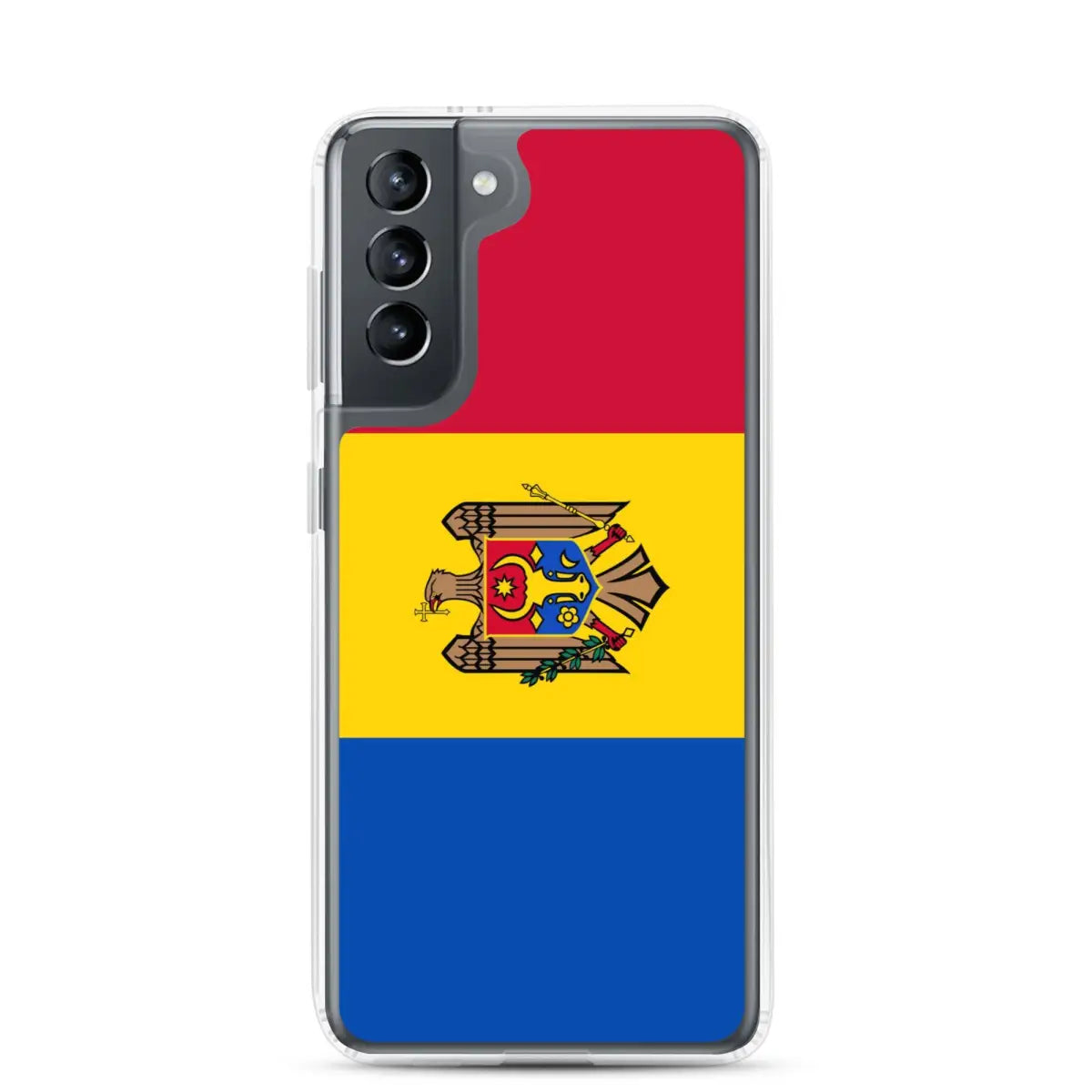 Coque téléphone drapeau de la moldavie - pixelforma