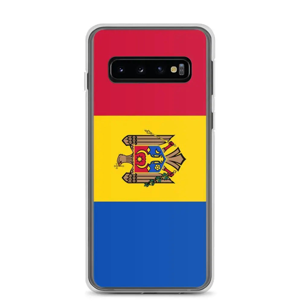 Coque téléphone drapeau de la moldavie - pixelforma