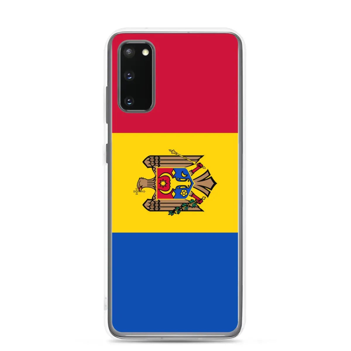 Coque téléphone drapeau de la moldavie - pixelforma