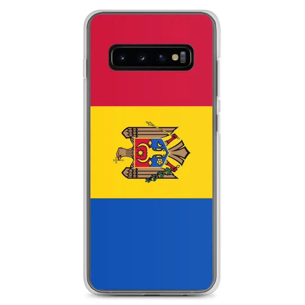 Coque téléphone drapeau de la moldavie - pixelforma